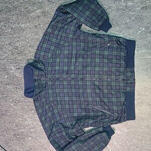 Made in USA. 90s. Lands' End. Squall Jacket. Fleece-lined. Men's size XL